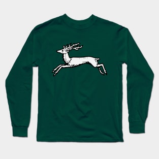 Heraldic Stag 2 Long Sleeve T-Shirt